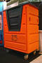 Bulk Laundry Cart handles biohazardous linens.