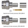 N Male Connectors simplify installation on coax cables.