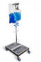 Biocontainer Cart supports two 20 L end-ported assemblies.