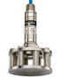 Level Transmitter has submersible, cage-protected design.