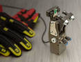 Pneumatic Grippers feature slim-line design.