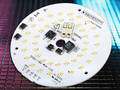 LED Light Engines operate on 120 Vac.