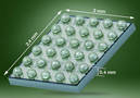 P-Channel Gen III Power MOSFET measures 2.4 x 2.0 x 0.4 mm.