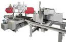Automatic Mitering Bandsaw offers PC-based remote control.