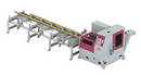 Circular Cold Saw features fully automated inclined magazine.