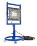 Explosion Proof LED Light mounts on circular base stand.