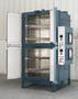Electrically Heated Universal Style Oven has 2 compartments.