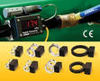 Digital Flowmeters monitor compressed air usage and waste.