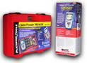 Cable Test Kit tests and reports in full color.
