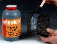 Paint prevents high-temp oxidation of graphite foam.