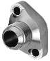 Flange Adapters provide leak-resistant connection.