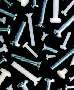 Machine Screws come in zinc-plated steel and nylon.