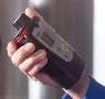 Portable Monitor detects combustible gas and oxygen.