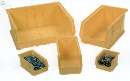 Plastic Containers provide small parts storage.
