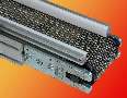 Belt Conveyor withstands more than 1,000°F.