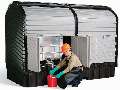 Storage Unit provides side-by-side containment.