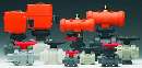 Ball Valves are offered with Beta-PP and PVDF materials.