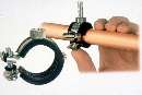 Pipe Clamp curtails vibration.
