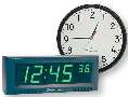 Wireless Clocks come in analog and digital versions.