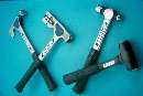Steel Hammers feature vibration-absorbing core.