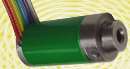 Optical Encoder comes in 12 mm dia x 25 mm long package.
