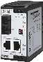 Media Converter extends fiber-optic distance to 15 km.
