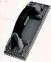 Hand Sander features soft-grip handle.