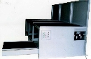 Cabinet is suited for mold and die storage.