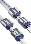 Profile Rail Linear Guides come in 2 configurations.