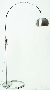 Arc Floor Lamps are offered in 3 styles.