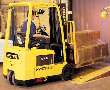 AC-Powered Lift Truck carries loads from 3,000-4,000 lb.