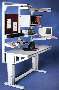 Workbench adjusts in height from 25˝ to 41˝ in.