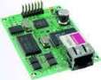 Miniature Web Server allows remote I/O and servicing.