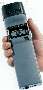 Stroboscope fits in user's hand and pocket.