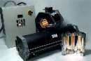 Infrared Chamber Heater uses T3 quartz halogen lamps.