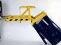 Upending Attachment turns drums sideways and back again.