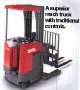Electric Reach Trucks offer 3,000–4,500 lb capacity.