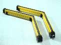 Angled Safety Light Curtain guards 2 planes simultaneously.