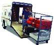 De-Con Trailer facilitates deployment of de-con equipment.