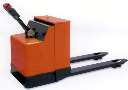 Powered Pallet Truck has 4,400 lb capacity.