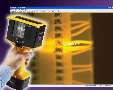 Infrared Camera measures temperatures up to 250°C.