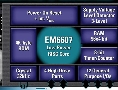 Microcontroller features 4 high-drive outputs.