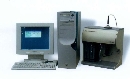 Spectrometer uses acoustic and electroacoustic techniques.