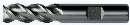 Cobalt Steel End Mills suit aluminum applications.