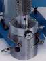 Vacuum Dispersion System dissolves 100-1,500 ml of product.
