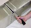 Duct Pincher helps to close ductwork gaps.
