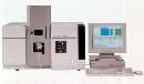 Spectrometer measures atomic absorption.
