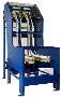 Conveyor elevates products within small space.