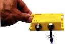 Electronic Safety Switch includes locking device.