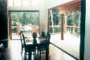 Folding Glass Wall features weather-tight construction.